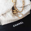 Chanel 25 Medium Grey Caviar Leather Hobo Bag