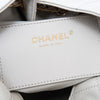 Chanel 25 Medium Grey Caviar Leather Hobo Bag