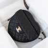 **UNUSED** Chanel Black Leather Heart Bag 2025