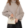 Chanel Champagne Metallic Gold Leather Small Kelly Shopping Bag