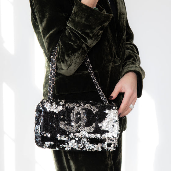 Chanel Limited Edition Sequin Summer Nights  Flap Bag