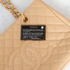 Chanel Beige Leather Grand Shopper Tote Bag