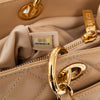 Chanel Beige Leather Grand Shopper Tote Bag