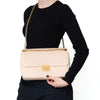 Chanel Beige Chic With Me Leather Flap Bag