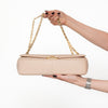 Chanel Beige Chic With Me Leather Flap Bag