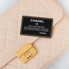 Chanel Beige Chic With Me Leather Flap Bag