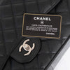 Chanel Black  Caviar Leather Jumbo Double Flap Classic Bag