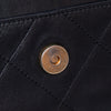 Chanel A Real Catch Black Leather Flap Bag