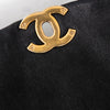 Chanel 19 Black Goatskin Leather Flap Bag