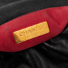 Chanel 19 Black Goatskin Leather Flap Bag