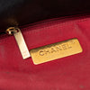 Chanel 19 Black Goatskin Leather Flap Bag