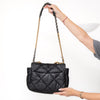 Chanel 19 Black Goatskin Leather Flap Bag