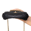 Chanel 19 Black Goatskin Leather Flap Bag