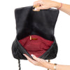 Chanel 19 Black Goatskin Leather Flap Bag