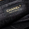Chanel Black Vintage Applique Camelia Easy Flap Bag