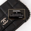 Chanel Vintage Black Multi Chain Chocolate Bar Quilted  Flap Bag
