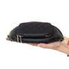 Chanel Black Caviar Quilted Business Affinity Belt Bum Bag