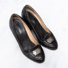 Chanel Black Boy Leather Heeled Pumps