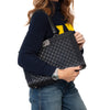 Chanel Boy Black Caviar Leather Tote Bag