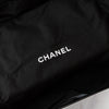 **UNUSED**  Chanel Black Caviar Leather XXL Quilted Travel Flap