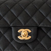 Chanel Black Caviar Leather Top Handle Mini Rectangular Bag