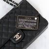 Chanel Black Caviar Leather  Medium Classic Double Flap Bag