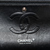 Chanel Black Caviar Leather  Medium Classic Double Flap Bag