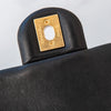Chanel Black Chaine Lettre Quilted Leather Square Flap Bag