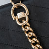 Chanel Black Chevron Statement Shopping Tote Leather Bag
