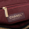 Chanel Black Chevron Statement Shopping Tote Leather Bag