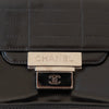 Chanel Vintage Black Chocolate Bar Leather Flap Bag