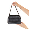 Chanel Vintage Black Chocolate Bar Leather Flap Bag