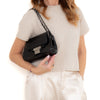 Chanel Vintage Black Chocolate Bar Leather Flap Bag