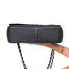 Chanel Black  Caviar Leather Jumbo Double Flap Classic Bag