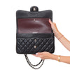 Chanel Black  Caviar Leather Jumbo Double Flap Classic Bag