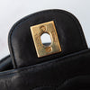 Chanel Vintage Black Quilted Lambskin Parent And Child Bag