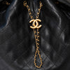Chanel 25 Large Black Handbag