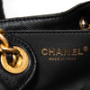Chanel 25 Large Black Handbag