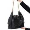 Chanel 25 Large Black Handbag