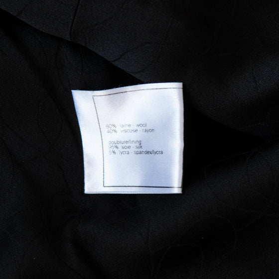 Chanel Black Long Sleeve Jacket