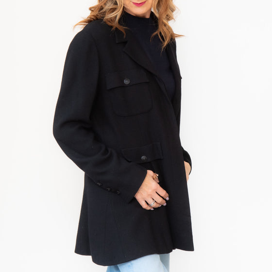 Chanel Black Long Sleeve Jacket