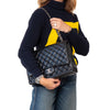 Chanel Maxi Black Lambskin Leather Classic Double Flap Bag