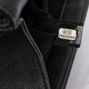 Chanel So Black Leather Old Medium Boy Bag