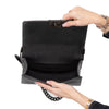 Chanel So Black Leather Old Medium Boy Bag