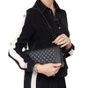 Chanel So Black Leather Old Medium Boy Bag