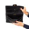 Chanel Black Caviar Leather  Medium Classic Double Flap Bag