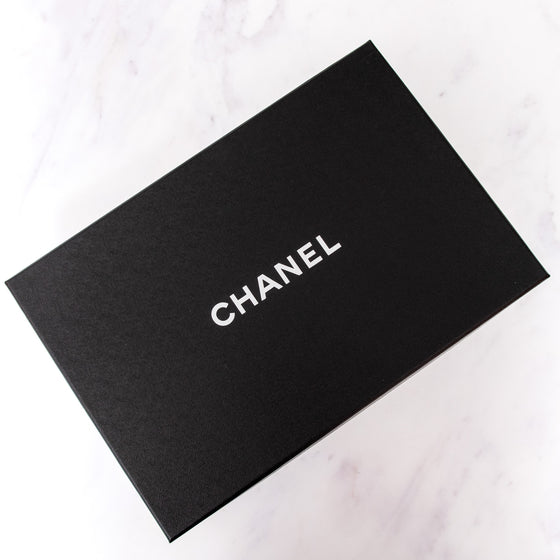 Chanel Beige Goatskin Leather Slingback Flats