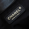 Chanel Black Patent Perforated Camellia Tote Black