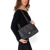 Chanel Black Jumbo Classic Single Flap Bag Caviar Leather