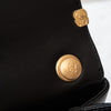 Chanel Paris Monaco Black Leather Seasonal Flap Bag
